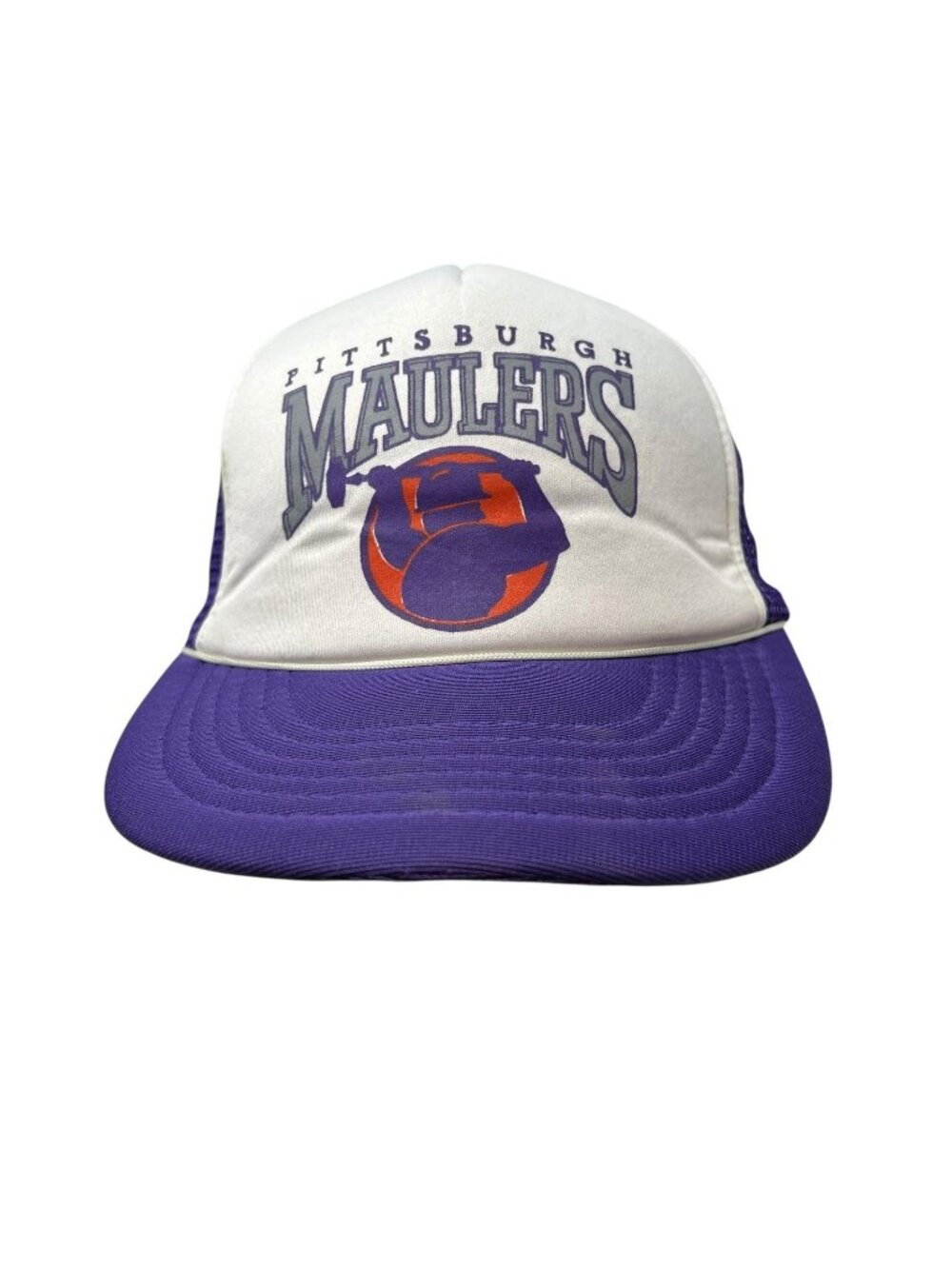 Pittsburgh Maulers USFL Vintage Snapback Mesh Trucker Hat‎ Cap 80's Retro Rare